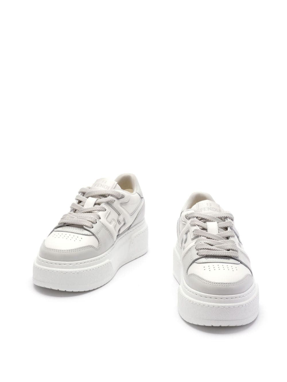 FENDI Match Leather Sneakers for Women