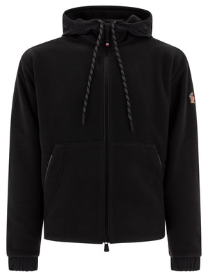 MONCLER GRENOBLE Men's Relaxed Fit Zipped Hoodie