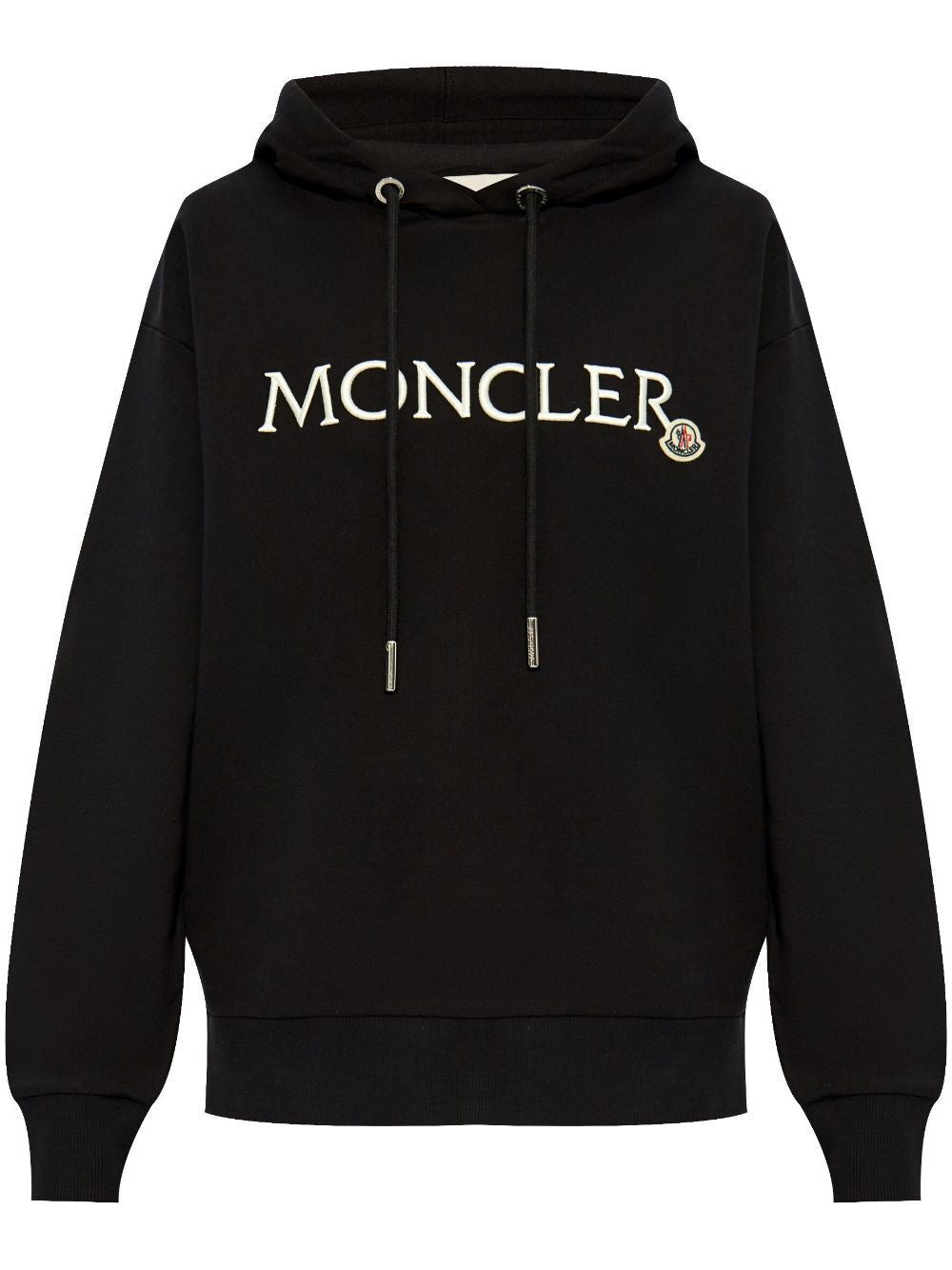 MONCLER Embroidered Cotton Hoodie for Women