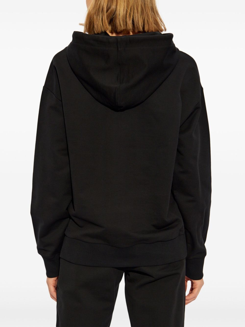 MONCLER Embroidered Cotton Hoodie for Women