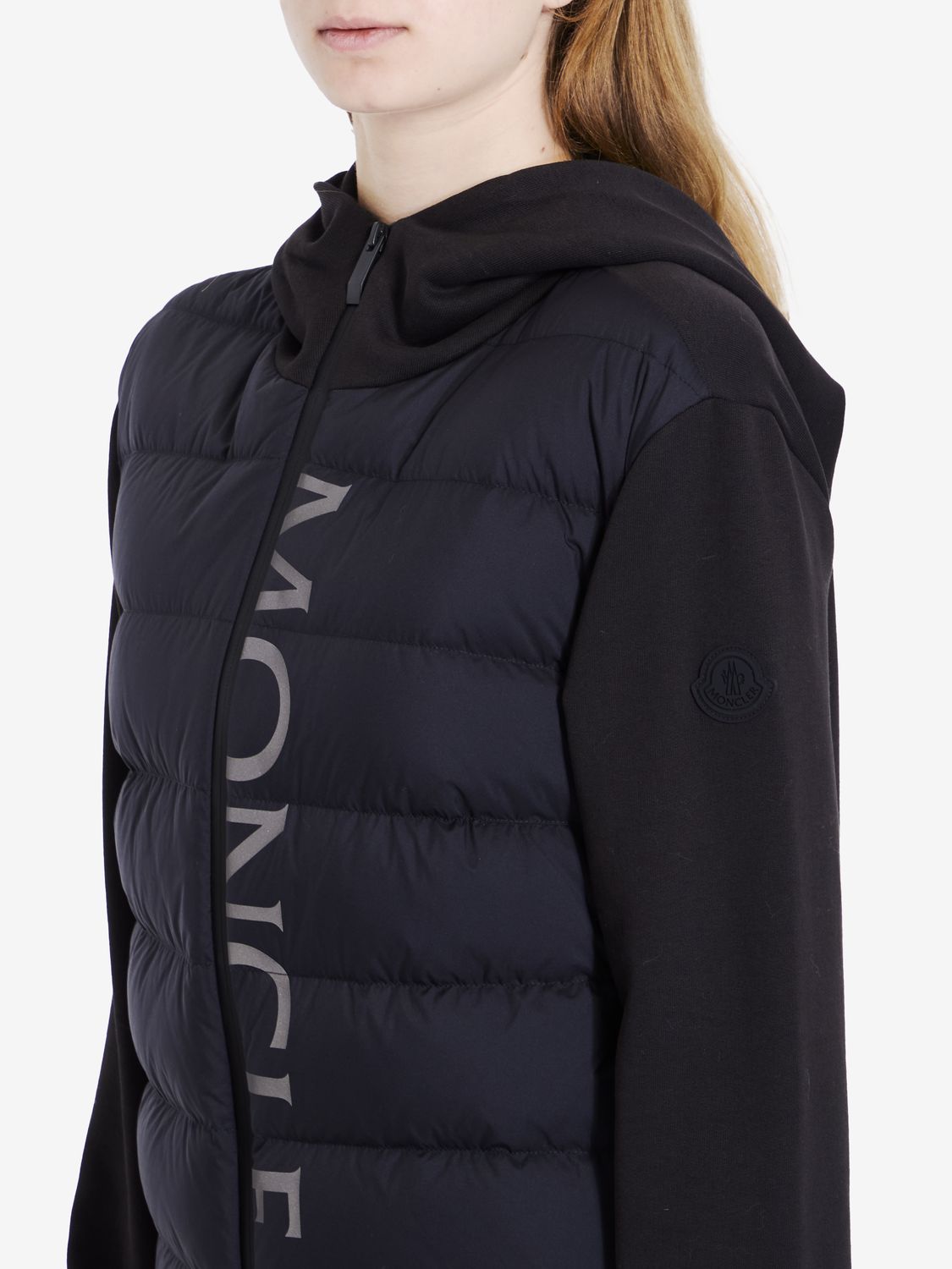 MONCLER Padded Front Zip Hoodie