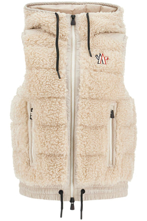 MONCLER GRENOBLE Sleeveless Teddy Down Jacket - Regular Fit