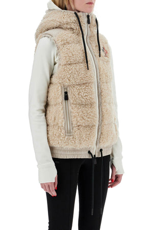 MONCLER GRENOBLE Sleeveless Teddy Down Jacket - Regular Fit