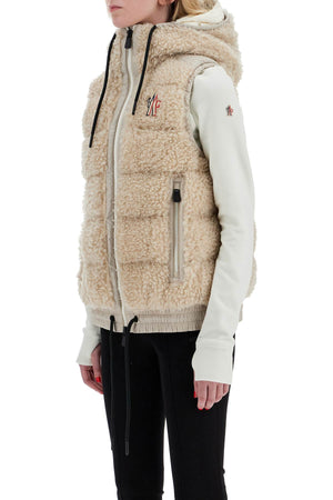 MONCLER GRENOBLE Sleeveless Teddy Down Jacket - Regular Fit