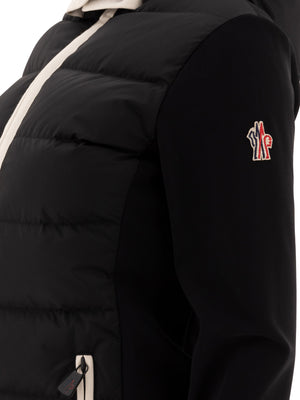 MONCLER GRENOBLE Women's Regular Fit Down Jacket with Contrasting Details