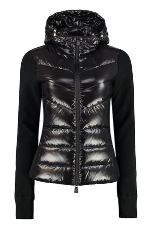 MONCLER GRENOBLE Padded Fleece Jacket with Hood for Women