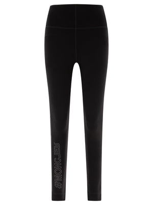 MONCLER GRENOBLE High-Rise Slim Fit Technical Leggings