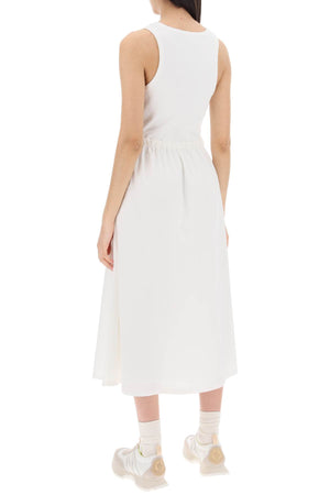 MONCLER Two-Tone Midi Dress for Women