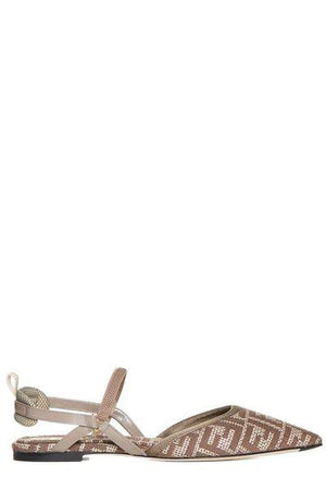 FENDI Ashtortora Ballerina Flats for Women SS24 Collection