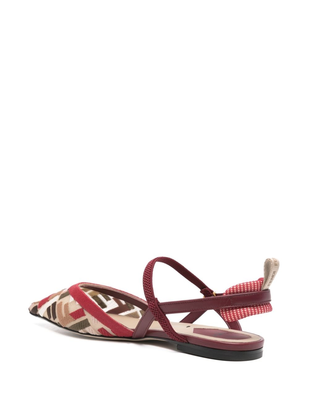 FENDI Lite Slingback Ballet Flats for Women