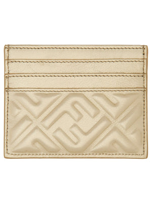 FENDI Mini Leather Card Holder Wallet