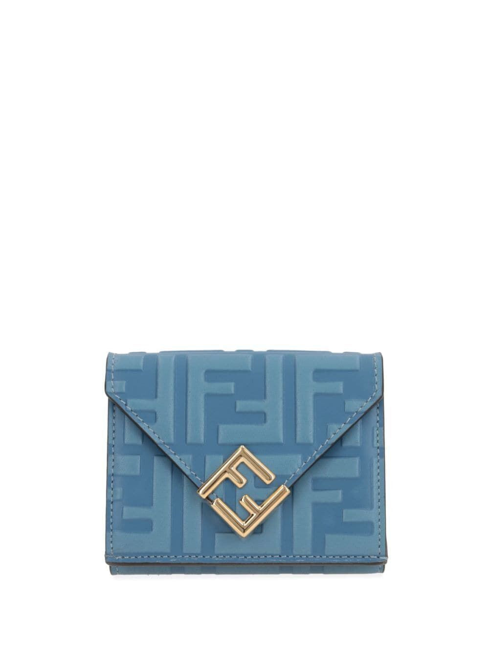 FENDI TWO TONE LEATHER WALLET