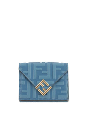 FENDI TWO TONE LEATHER WALLET