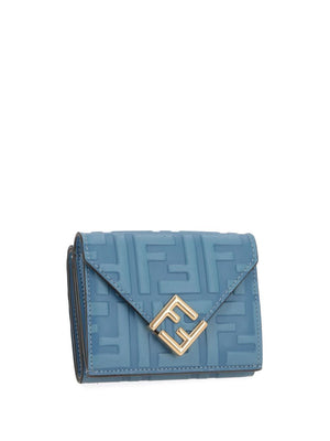 FENDI TWO TONE LEATHER WALLET