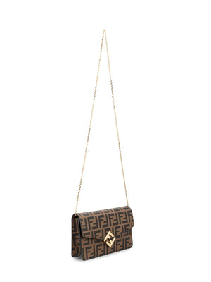 FENDI Diamonds Wallet on Chain Handbag - Mini