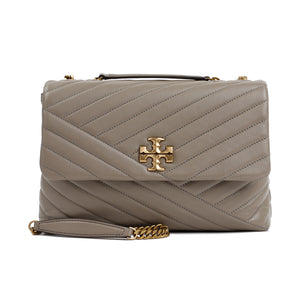 TORY BURCH Chevron Quilted Mini Leather Shoulder Bag