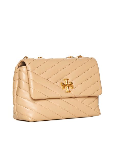 Sheep Leather Chevron Small Shoulder Handbag