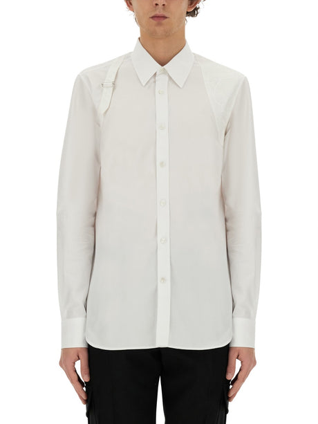 ALEXANDER McQUEEN Harness Shirt - Regular Fit, Size 16