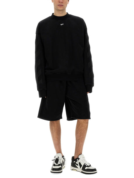 OFF-WHITE Logo Sweatshirt for Men - SS24 Collection