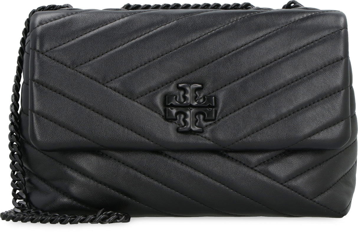 TORY BURCH Kira Chevron Mini Shoulder Bag in Black