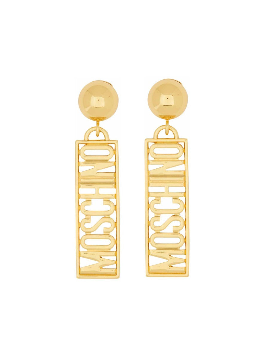 MOSCHINO COUTURE Couture Logo Earrings