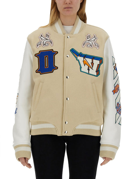 OFF-WHITE Mini Varsity Jacket - Size 42 IT