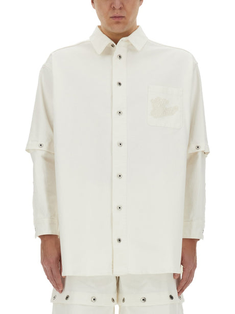 OFF-WHITE 90's Oversized Jacket-Shirt for Men