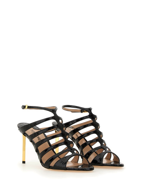 TOM FORD Elegant Leather Sandal for Women - SS24