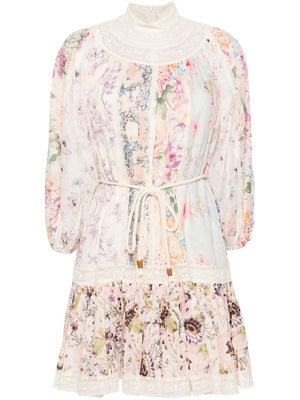 ZIMMERMANN Chic Cotton Mini Dress