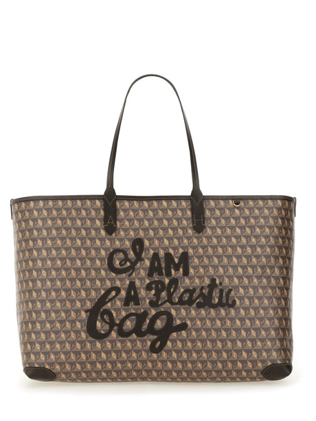 ANYA HINDMARCH I Am A Plastic Eco Tote Handbag