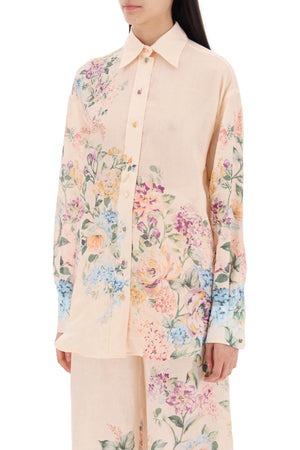 ZIMMERMANN Eco-Conscious Floral Print Relaxed Shirt