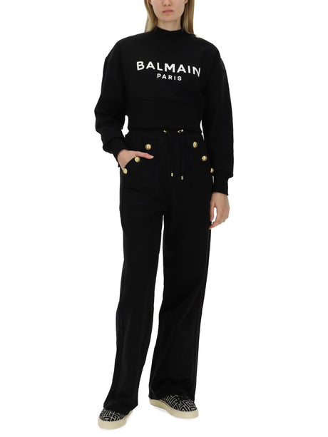 BALMAIN Essential Regular Fit Jogging Pants - Women's Size S