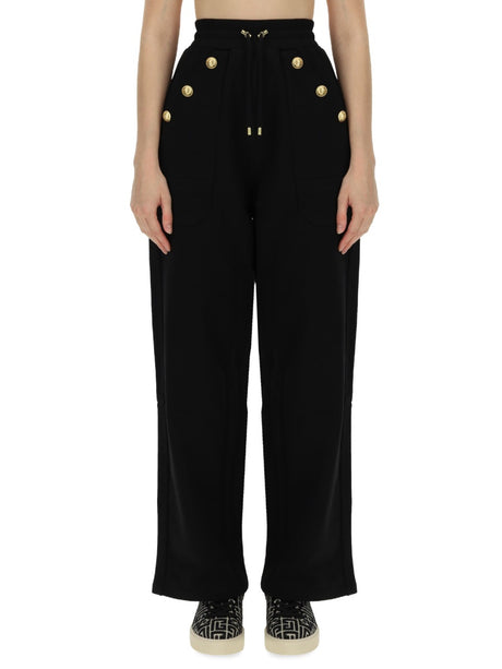 BALMAIN Essential Regular Fit Jogging Pants - Women's Size S