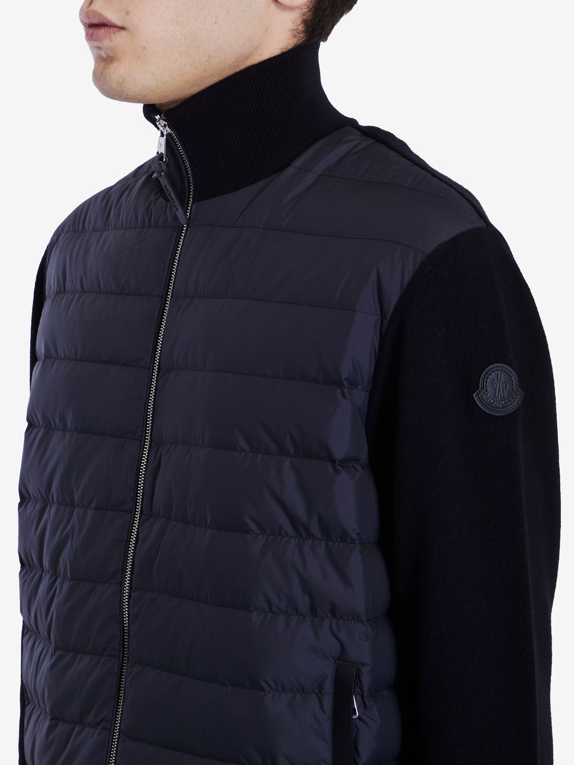 MONCLER Luxury Hybrid Zip Cardigan