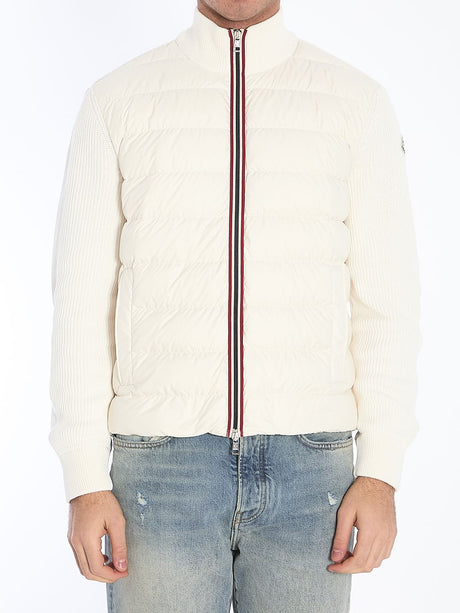 MONCLER Knit Down Jacket - Size L