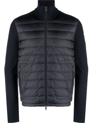 MONCLER QUILTED PADDED ZIPPED CARDIGAN