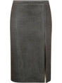 PHILOSOPHY DI LORENZO SERAFINI Light Scuba Midi Skirt for Women - Fall/Winter 2024