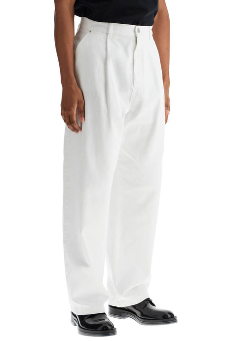 MOSCHINO COUTURE Wide Leg Trousers for Women - Elegant Cotton Fit