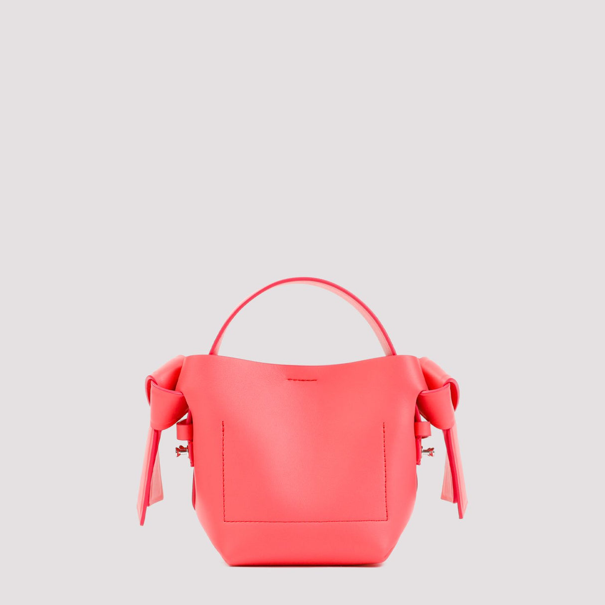 ACNE STUDIOS Pink & Purple Leather Bucket Bag for Women - SS24 Collection