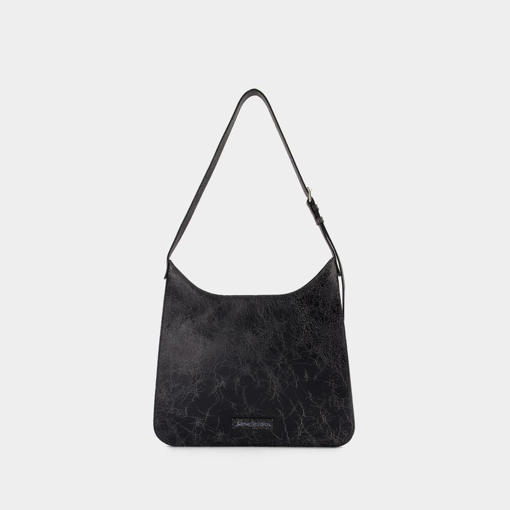 ACNE STUDIOS Leather Shoulder Handbag - 35.5cm x 37.5cm x 4cm