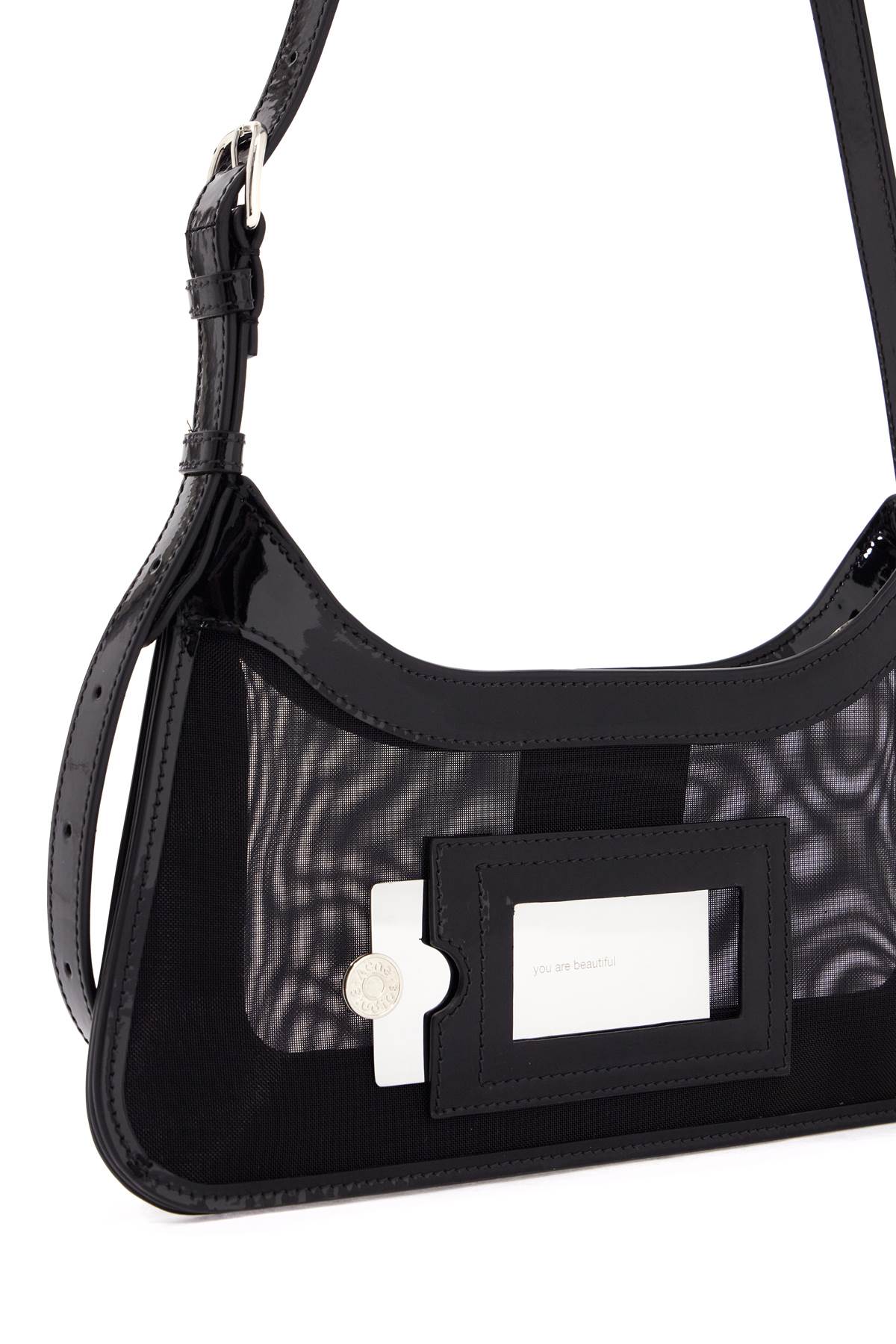 ACNE STUDIOS Mini Mesh Shoulder Handbag