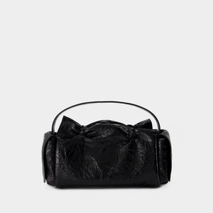 ACNE STUDIOS Multipocket Handbag with Bow Accents