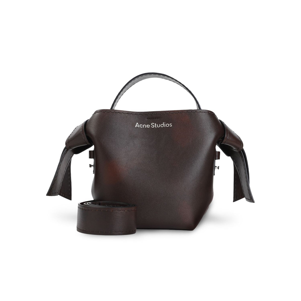 ACNE STUDIOS Mini Leather Handbag - FW24 Collection