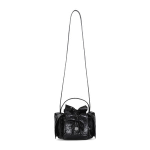 ACNE STUDIOS Stylish Mini Multi-Pocket Shoulder Handbag (6.5 x 4.3 x 4.3 in)