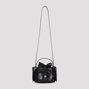 ACNE STUDIOS Stylish Mini Multi-Pocket Shoulder Handbag (6.5 x 4.3 x 4.3 in)