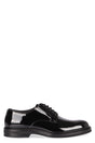 DOLCE & GABBANA Lace-Up Patent Leather Derby Dress Shoes