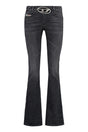 DIESEL Chic Bootcut Jeans with Silver-Tone Detail