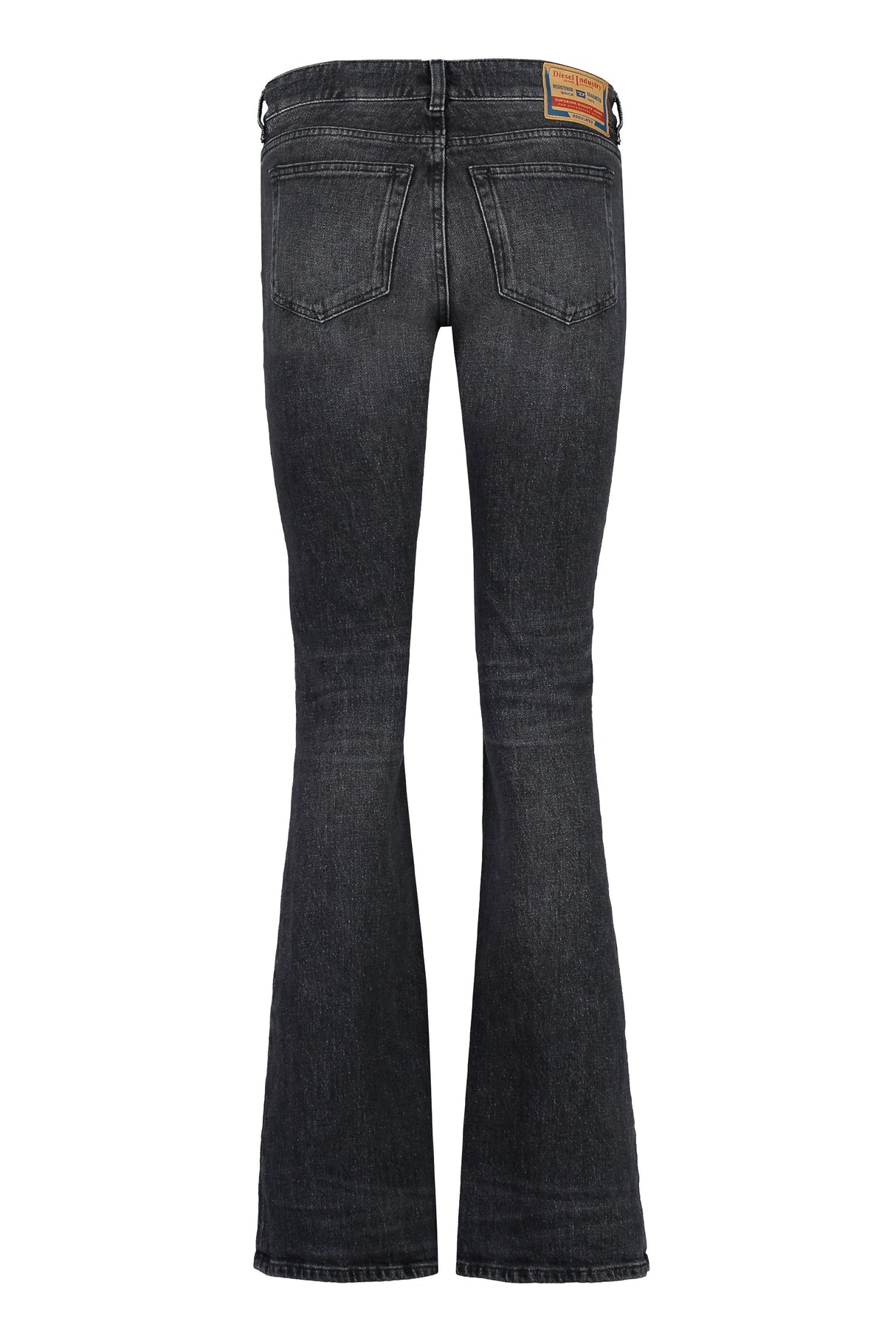 DIESEL Chic Bootcut Jeans with Silver-Tone Detail