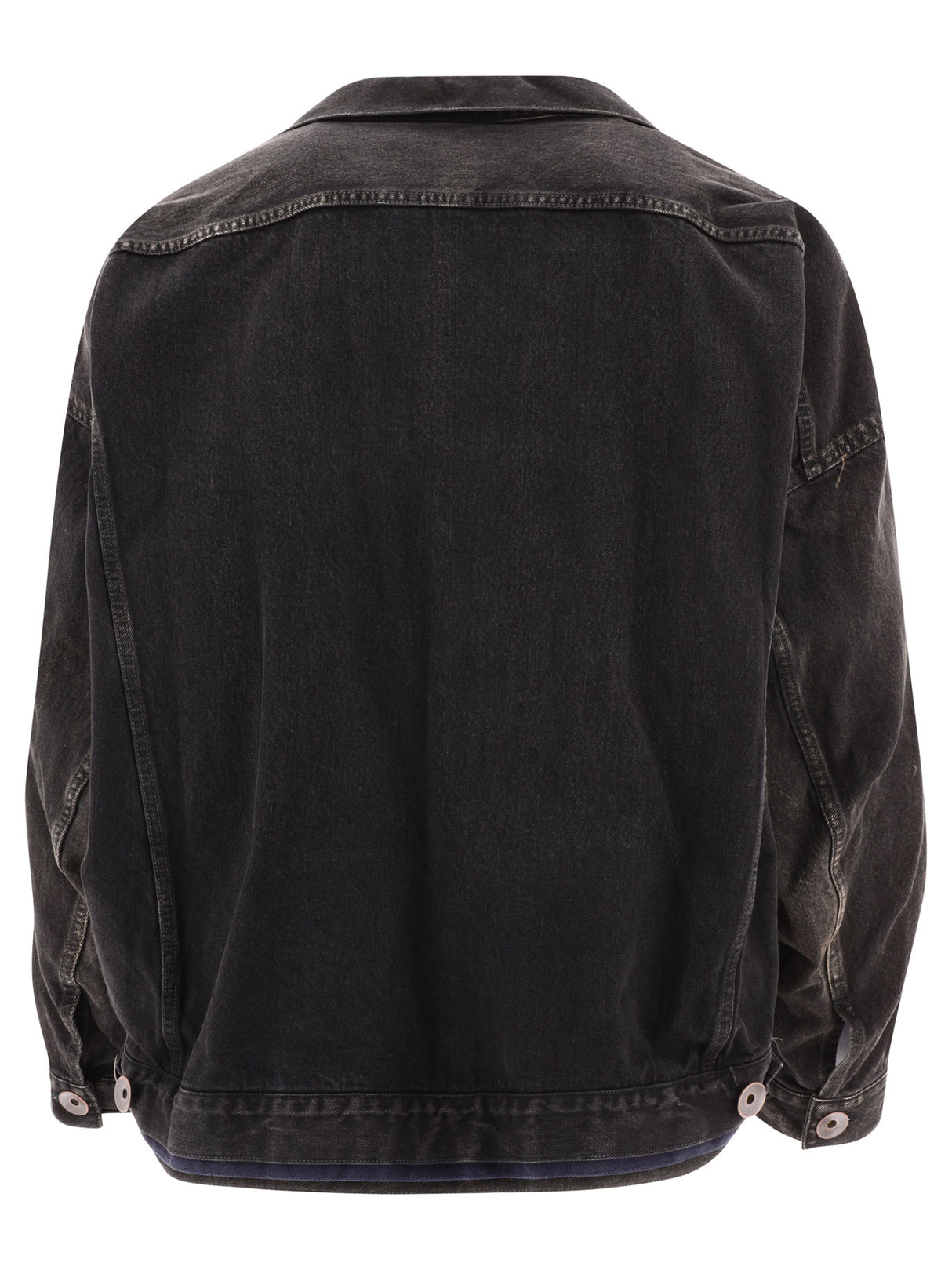 MAISON MIHARA YASUHIRO	 Stylish 24SS Black Bomber Jacket for Men