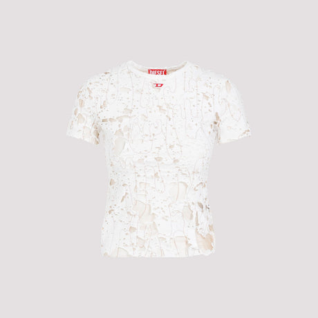Áo thun nữ vải cotton trắng | Bộ sưu tập SS24